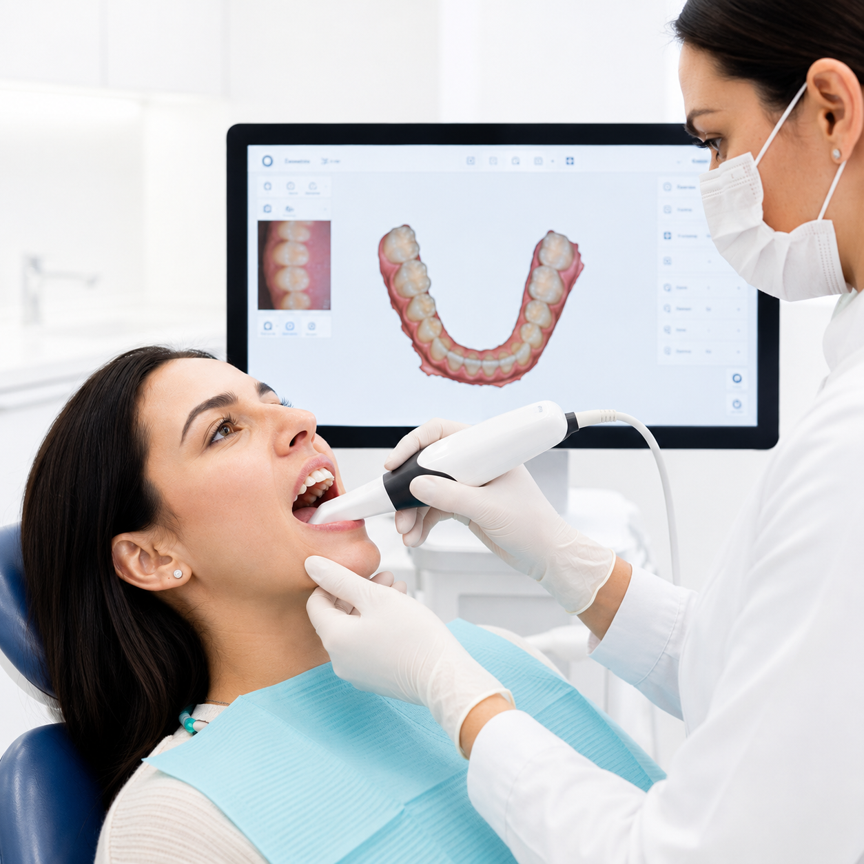 Escaneamento digital para planejamento de implantes
